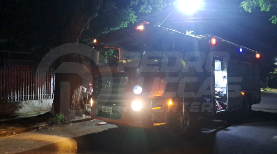 Princípio de incêndio é registrado em residência no Centro