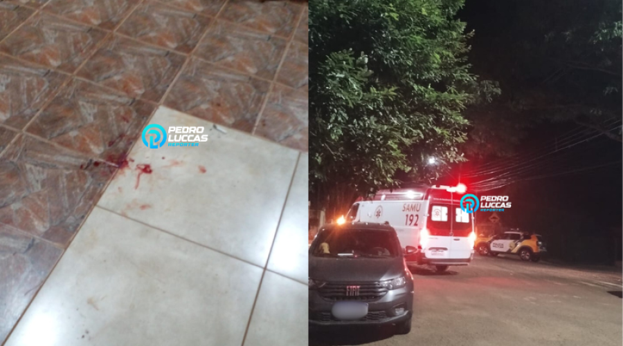 Homem é agredido com coronhadas em bar em Jandaia do Sul