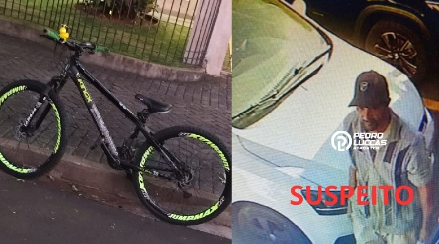 Furto de bicicleta é registrado no Centro de Mandaguari